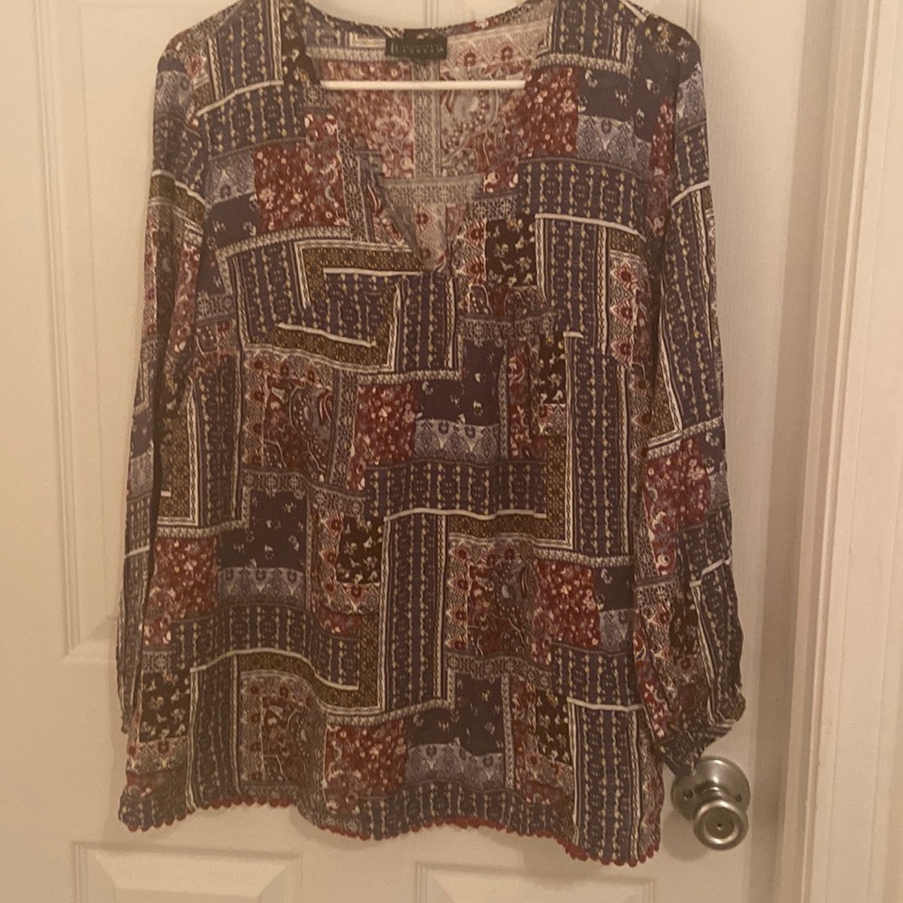 Xl boho top